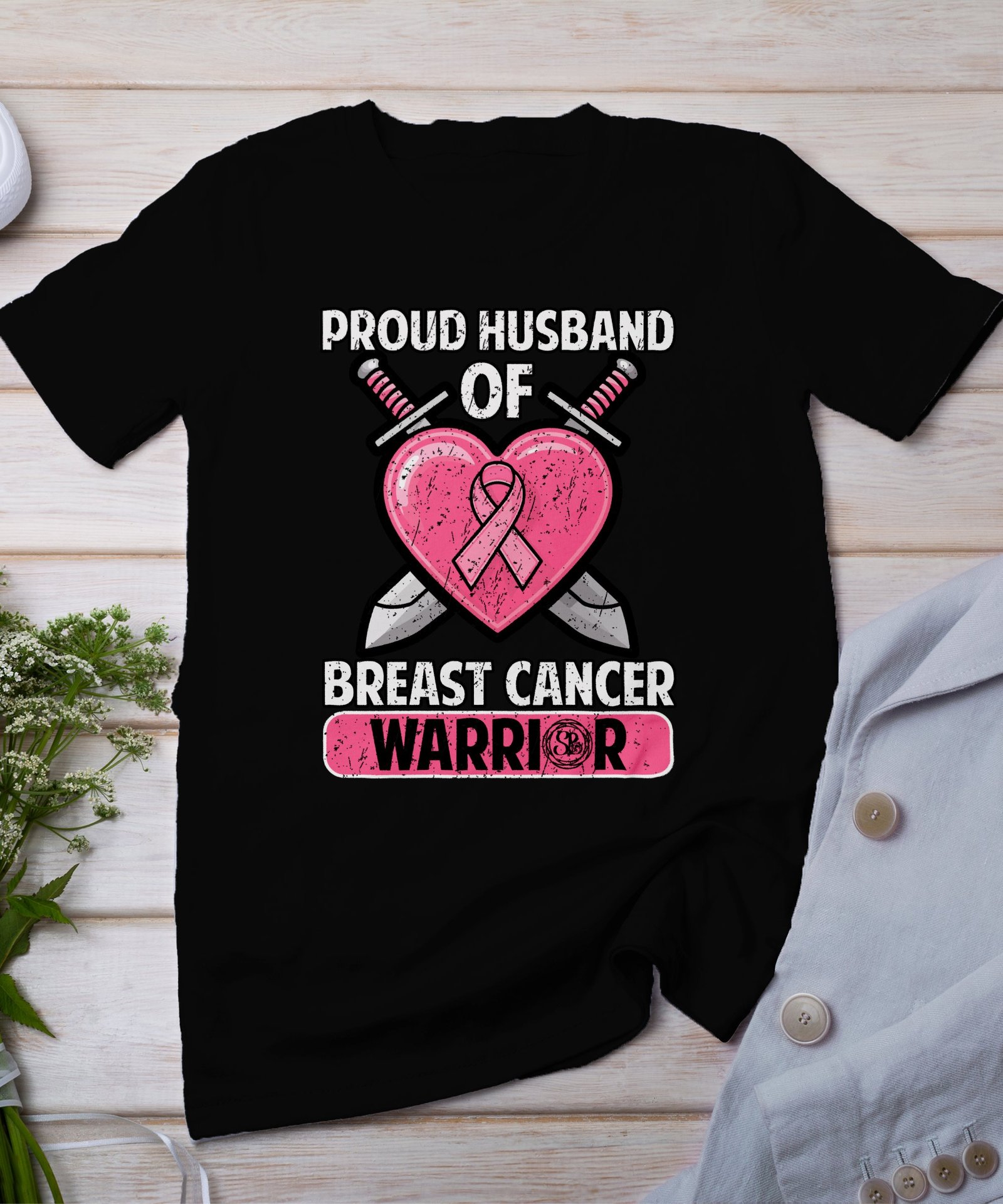 Kampf Stärke Hoffnung Brustkrebs Bewusstsein T-Shirt, Vorsorgeuntersuchung Gesundheit Tee, Hilfe Symbol der Solidarität Pinke Schleife Top