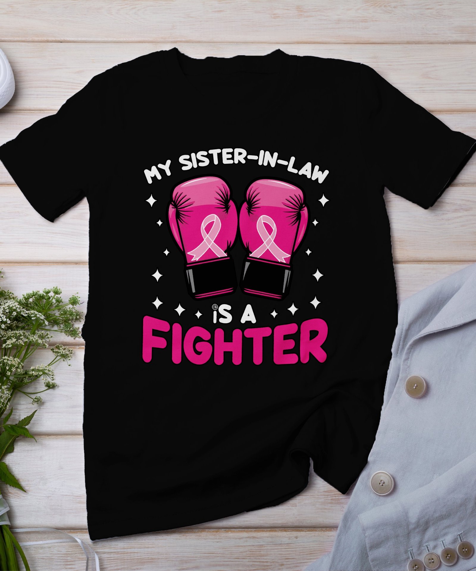 Kampf Stärke Hoffnung Brustkrebs Bewusstsein T-Shirt, Vorsorgeuntersuchung Gesundheit Tee, Hilfe Symbol der Solidarität Pinke Schleife Top