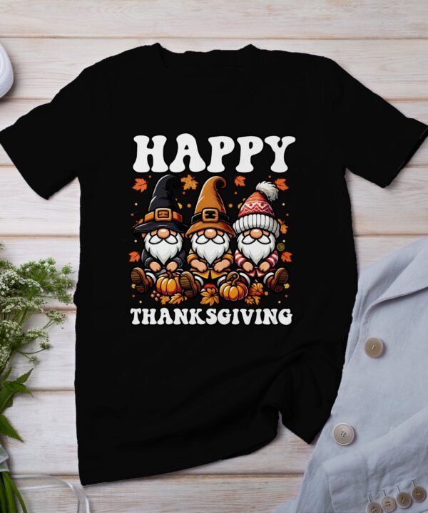 Herbstliches Erntedankfest T-Shirt, Traditionell Amerika Kanada Top, Lustiges Feiertags Zwerge Truthahn Shirt, Festliches Geflügel Tee