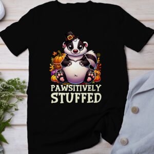 Herbstliches Erntedankfest T-Shirt, Traditionell Amerika Kanada Top, Lustiges Feiertags Haustier Motiv Shirt, Festliches Verkleidung Tee