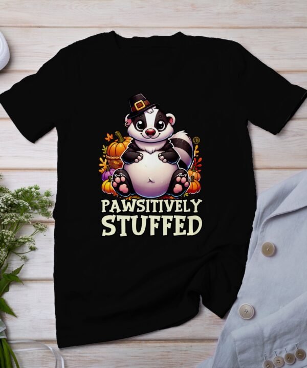 Herbstliches Erntedankfest T-Shirt, Traditionell Amerika Kanada Top, Lustiges Feiertags Haustier Motiv Shirt, Festliches Verkleidung Tee