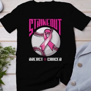 Kampf Stärke Hoffnung Brustkrebs Bewusstsein T-Shirt, Vorsorgeuntersuchung Gesundheit Tee, Hilfe Symbol der Solidarität Pinke Schleife Top