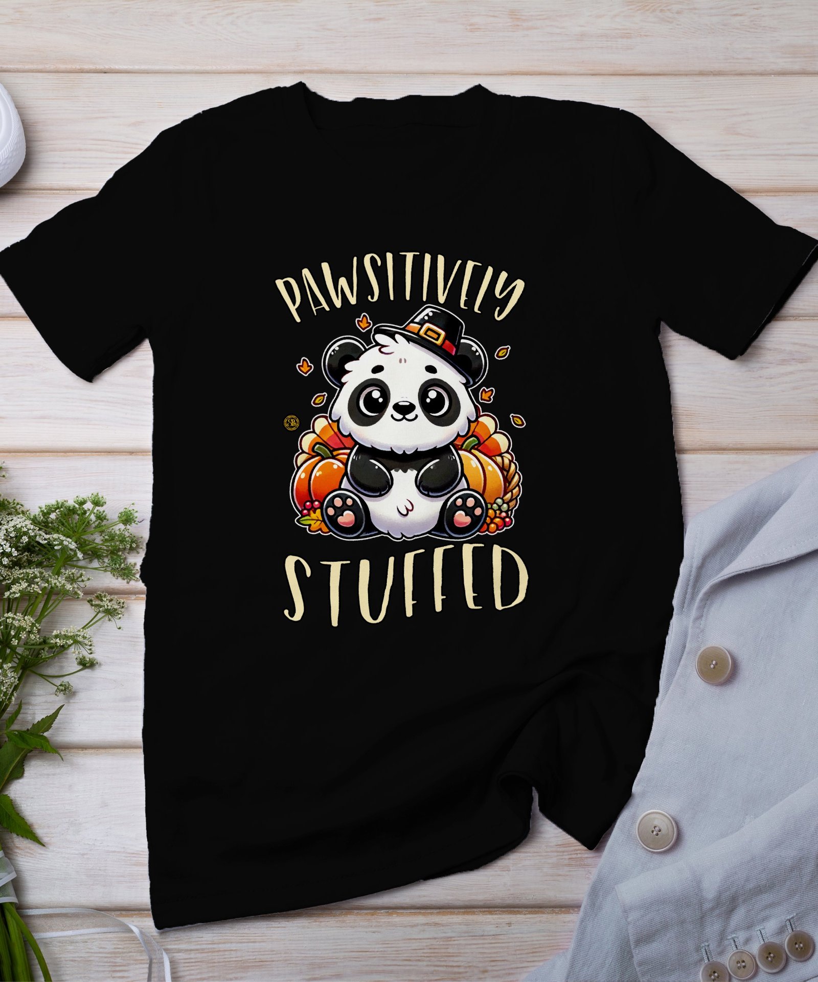 Herbstliches Erntedankfest T-Shirt, Traditionell Amerika Kanada Top, Lustiges Feiertags Haustier Motiv Shirt, Festliches Verkleidung Tee
