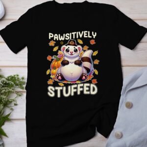 Herbstliches Erntedankfest T-Shirt, Traditionell Amerika Kanada Top, Lustiges Feiertags Haustier Motiv Shirt, Festliches Verkleidung Tee