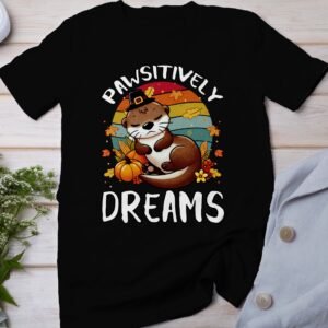Herbstliches Erntedankfest T-Shirt, Traditionell Amerika Kanada Top, Lustiges Feiertags Haustier Motiv Shirt, Festliches Verkleidung Tee
