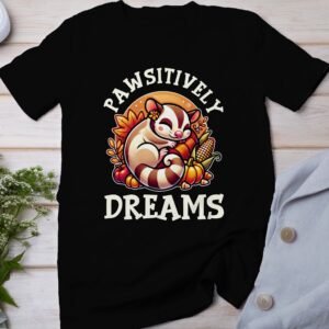 Herbstliches Erntedankfest T-Shirt, Traditionell Amerika Kanada Top, Lustiges Feiertags Haustier Motiv Shirt, Festliches Verkleidung Tee