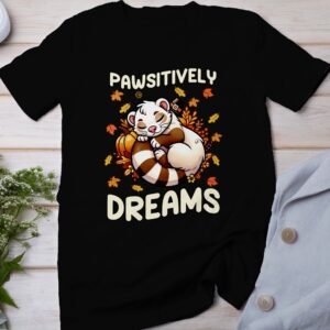 Herbstliches Erntedankfest T-Shirt, Traditionell Amerika Kanada Top, Lustiges Feiertags Haustier Motiv Shirt, Festliches Verkleidung Tee