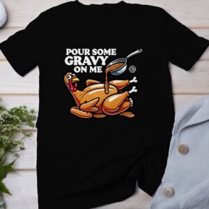 Herbstliches Erntedankfest T-Shirt, Traditionell Amerika Kanada Abendessen Top, Lustiges Truthahn Shirt, Festliches Geflügel Kürbis Tee