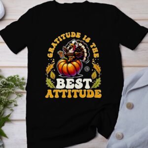 Herbstliches Erntedankfest T-Shirt, Traditionell Amerika Kanada Abendessen Top, Lustiges Truthahn Shirt, Festliches Geflügel Kürbis Tee