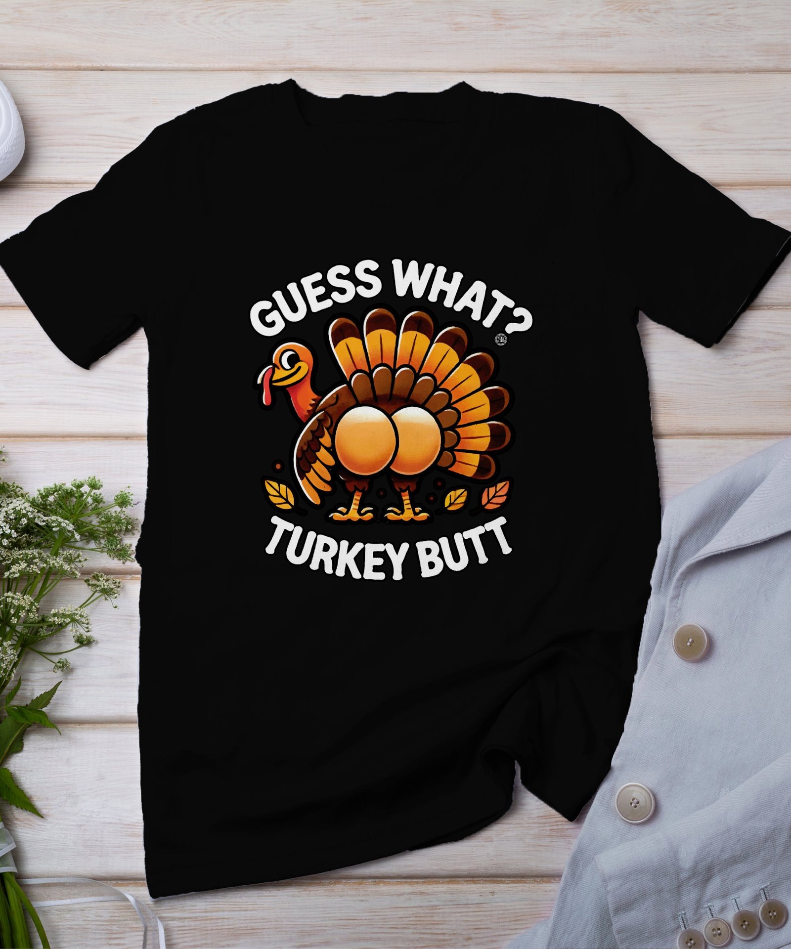 Herbstliches Erntedankfest T-Shirt, Traditionell Amerika Kanada Abendessen Top, Lustiges Truthahn Shirt, Festliches Geflügel Kürbis Tee