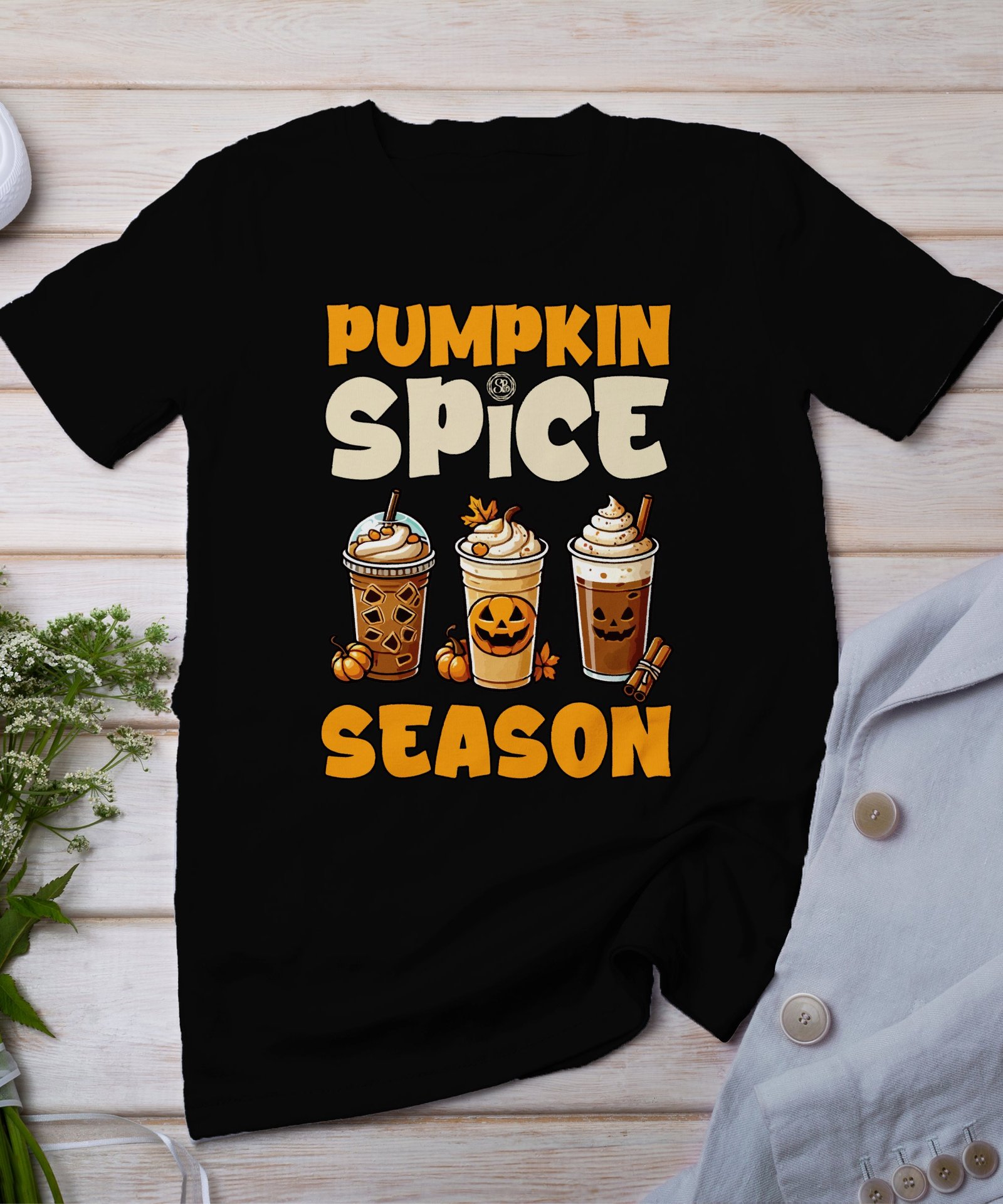 Herbstliches Erntedankfest T-Shirt, Traditionell Amerika Kanada Kürbisbecher Top, Lustiges Truthahn Shirt, Festliches Geflügel Kürbis Tee