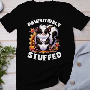 Herbstliches Erntedankfest T-Shirt, Traditionell Amerika Kanada Top, Lustiges Feiertags Haustier Motiv Shirt, Festliches Verkleidung Tee