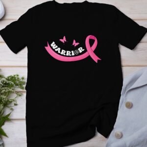 Kampf Stärke Hoffnung Brustkrebs Bewusstsein T-Shirt, Vorsorgeuntersuchung Gesundheit Tee, Hilfe Symbol der Solidarität Pinke Schleife Top