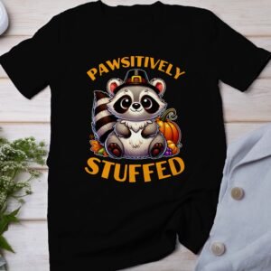 Herbstliches Erntedankfest T-Shirt, Traditionell Amerika Kanada Top, Lustiges Feiertags Haustier Motiv Shirt, Festliches Verkleidung Tee
