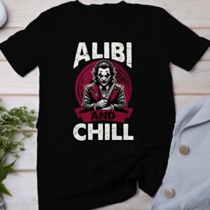 Kriminalfall True Crime T-Shirt, Mystische Horror Geschichten für Krimi Fans Tee, Rätsel Verdächtiger Detektiv Top, Joker Ermittlungen Shirt