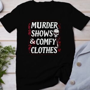 Liebhaber Kriminalfälle True Crime T-Shirt, Horror Geschichten für Krimi Fans Tee, Rätsel Abenteuer Verbrecher Top, Ermittlungen Shirt