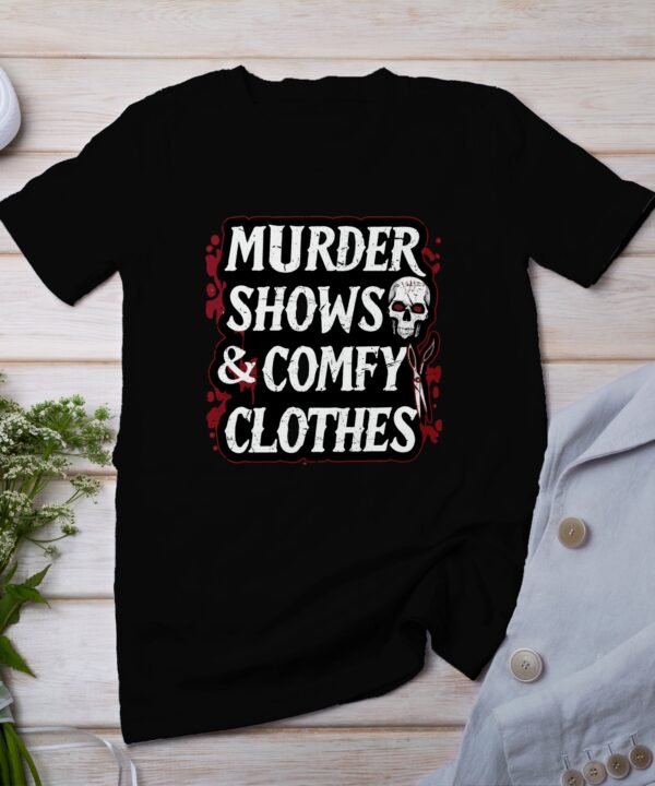 Liebhaber Kriminalfälle True Crime T-Shirt, Horror Geschichten für Krimi Fans Tee, Rätsel Abenteuer Verbrecher Top, Ermittlungen Shirt