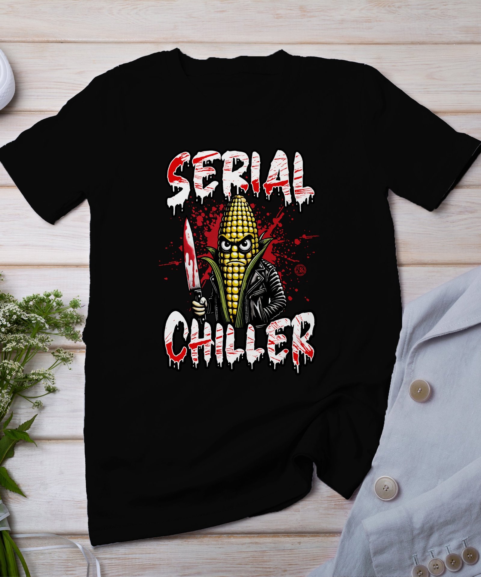 Kriminalfälle True Crime T-Shirt, Mystische Horror Geschichten für Krimi Fans Tee, Rätsel Maiskolben Verbrechen Top, Ermittlungen Shirt
