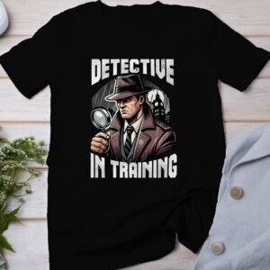 Kriminalfall True Crime T-Shirt, Mystische Horror Geschichten Tee, Verbrechen Analyse Detektiv Top, Vintage Ermittlungen Ausbildung Shirt