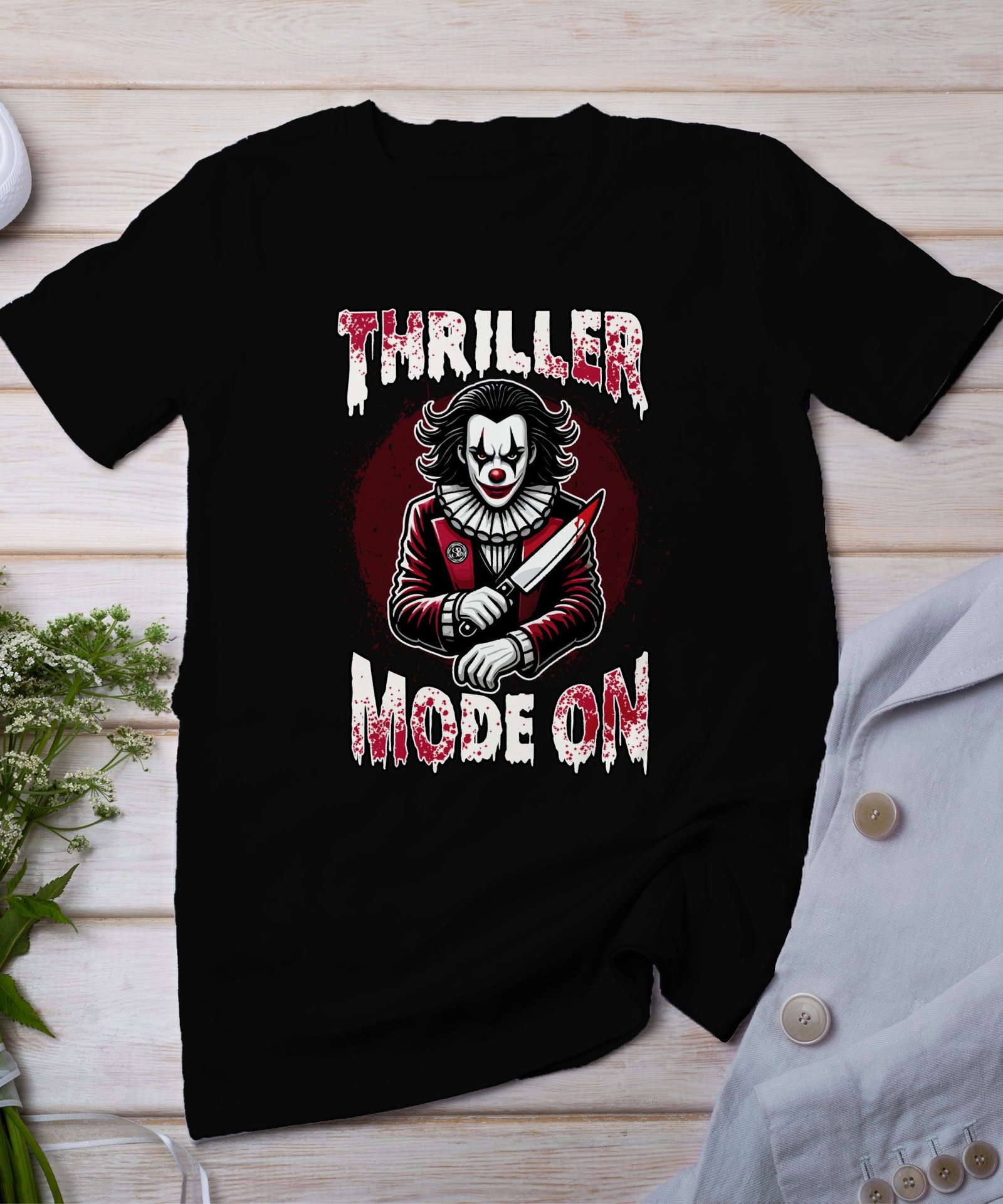 Kriminalfall True Crime T-Shirt, Horror Thriller Geschichten für Krimi Fans Tee, Rätsel Verdächtiger Detektiv Top, Joker Ermittlungen Shirt