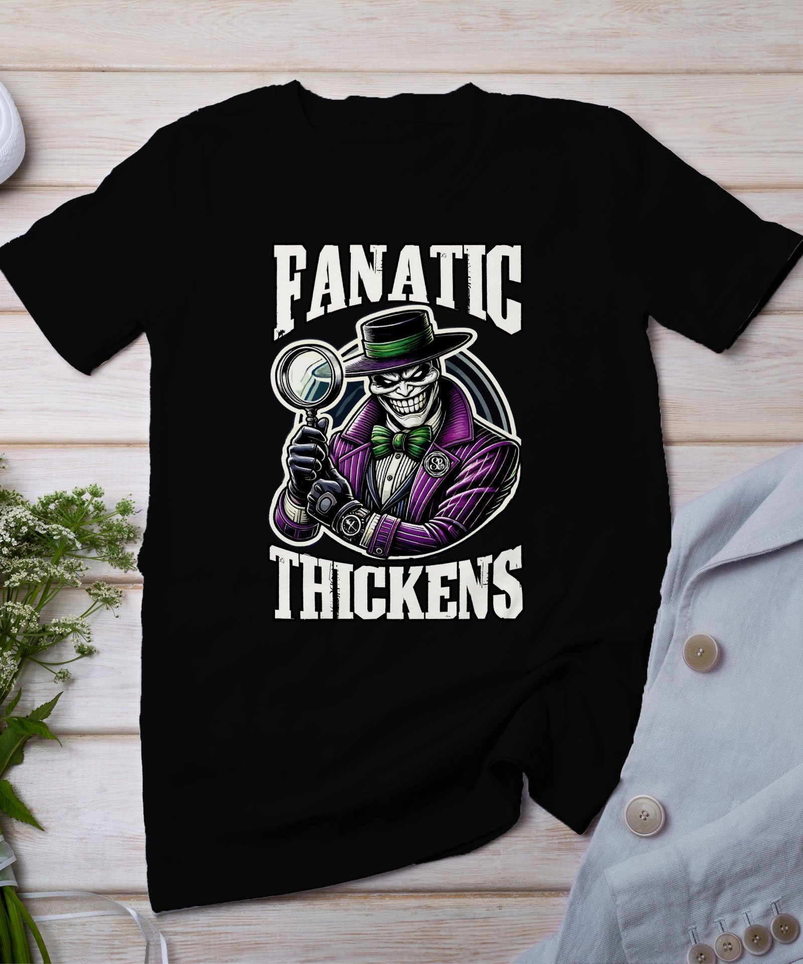 Kriminalfall True Crime T-Shirt, Maskierte Horror Geschichten für Krimi Fans Tee, Rätsel Verdächtiger Detektiv Top, Joker Ermittlungen Shirt
