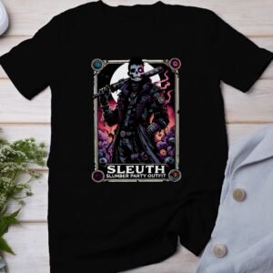Kriminalfälle Tarot Karten T-Shirt, Mystische Tarotkarten für Krimi Fans Tee, Esoterik Kartenlegen Detektiv Top, Tarotdeck Wahrsager Shirt