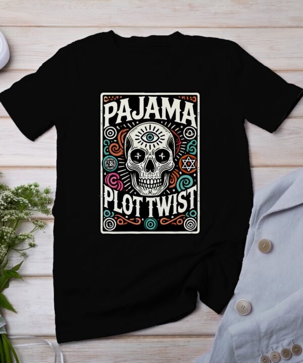 Kriminalfälle Tarot Karten T-Shirt, Mystische Tarotkarten für Krimi Fans Tee, Esoterik Kartenlegen Detektiv Top, Tarotdeck Wahrsager Shirt