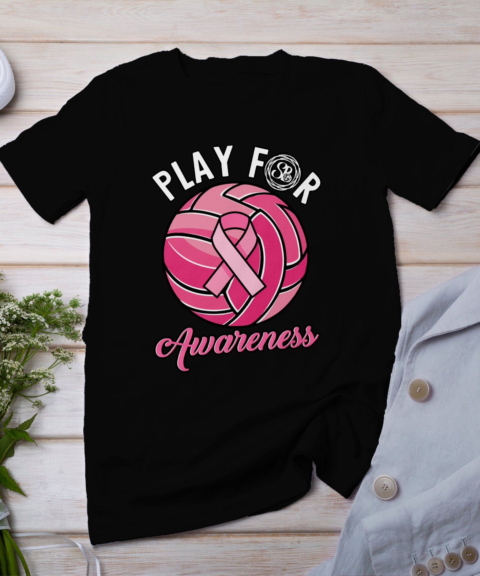 Kampf Stärke Hoffnung Brustkrebs Bewusstsein T-Shirt, Vorsorgeuntersuchung Gesundheit Tee, Hilfe Symbol der Solidarität Pinke Schleife Top