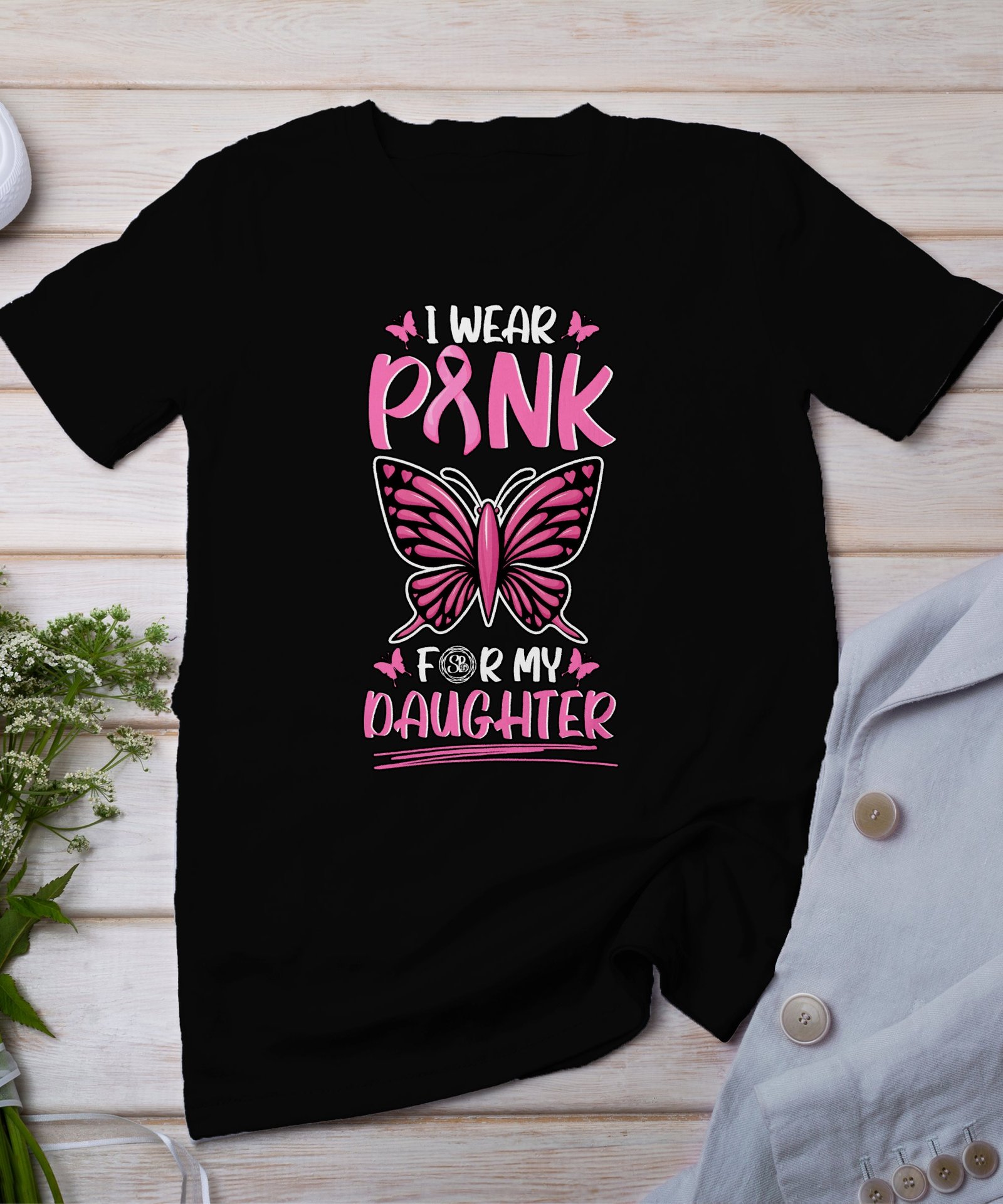 Kampf Stärke Hoffnung Brustkrebs Bewusstsein T-Shirt, Vorsorgeuntersuchung Gesundheit Tee, Hilfe Symbol der Solidarität Pinke Schleife Top