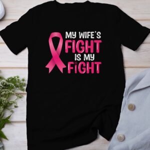 Kampf Stärke Hoffnung Brustkrebs Bewusstsein T-Shirt, Vorsorgeuntersuchung Gesundheit Tee, Hilfe Symbol der Solidarität Pinke Schleife Top