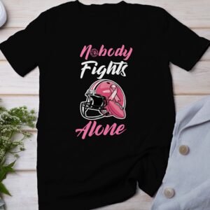 Kampf Stärke Hoffnung Brustkrebs Bewusstsein T-Shirt, Vorsorgeuntersuchung Gesundheit Tee, Hilfe Symbol der Solidarität Pinke Schleife Top
