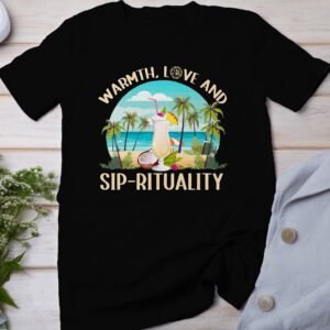 Tropisches Coquito Weihnachten T-Shirt, Traditionelles Kokosnuss Urlaubsgetränk Shirt, Festliches Puerto Rico Karibik Tee, Kokos Reisetop