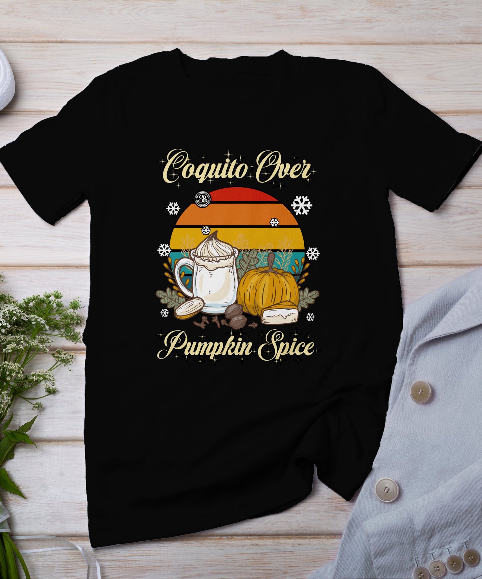 Tropisches Coquito Weihnachten T-Shirt, Traditionelles Kokosnuss Urlaubsgetränk Shirt, Festliches Puerto Rico Karibik Tee, Kokos Reisetop