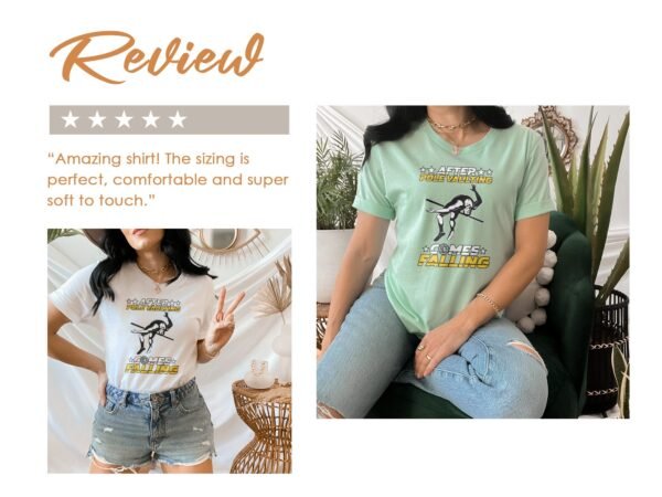 Lustiges Pole Vaulting T-Shirt, Geschenk für Sportler, Nie Angst Haben, Leichtathletik Hemd, Turnen Kleidung, Lustiges Fitness Shirt - Image 9